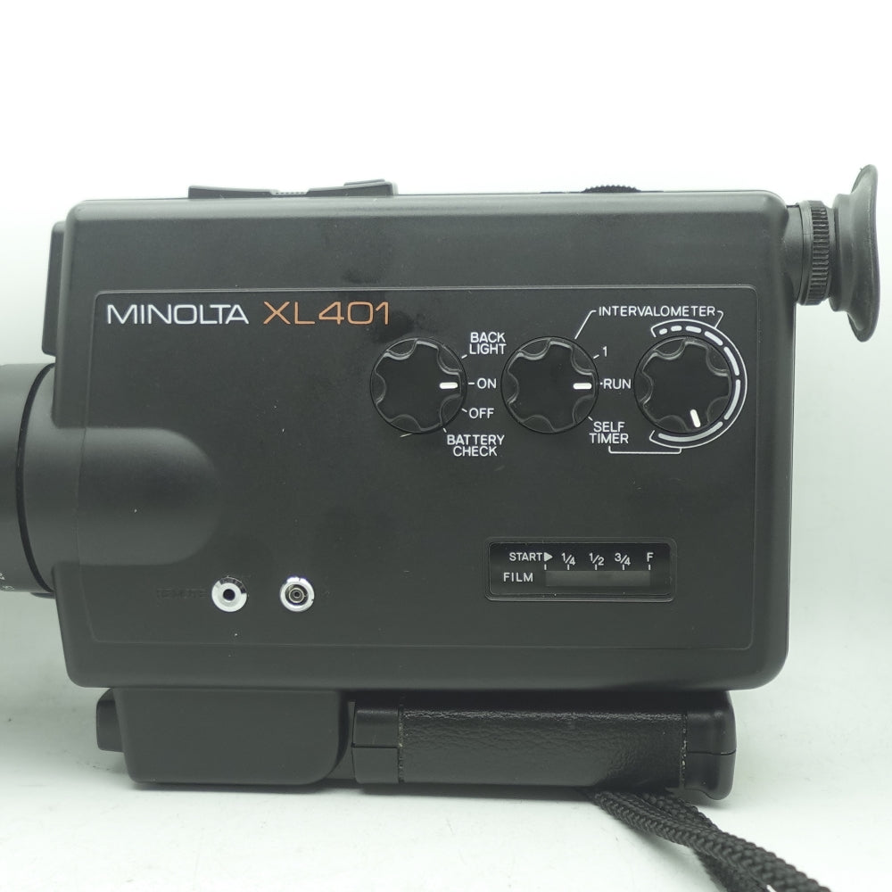 Used Super-8 Minolta XL401 | Black | U9+