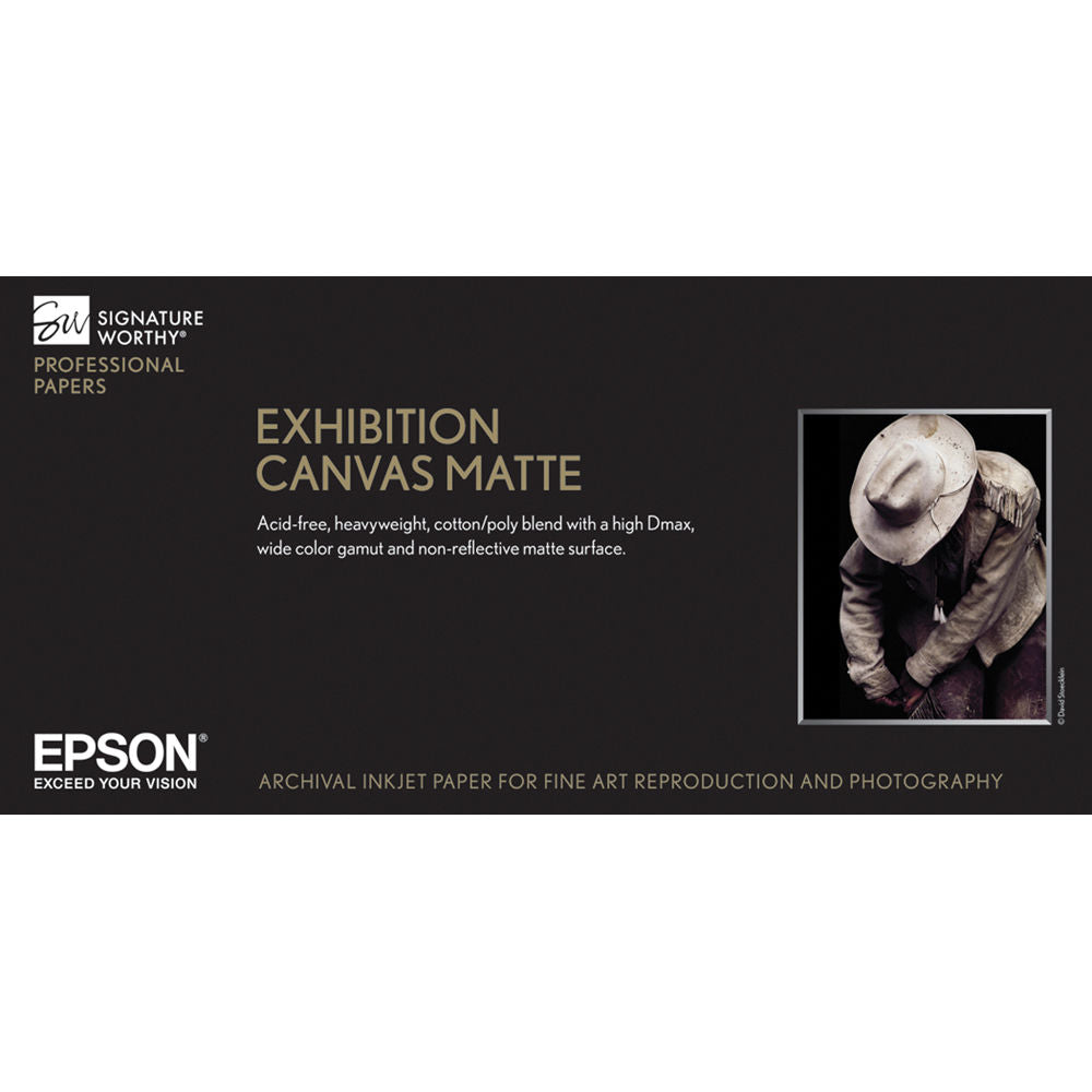 Epson Exhibition Canvas Matte | 17 x 22", 25 Sheets