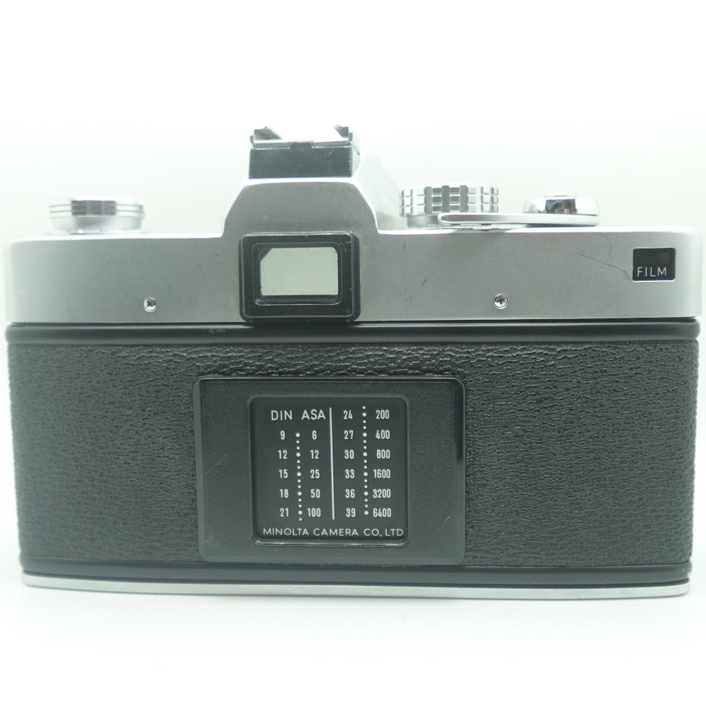 Used Minolta SRT 303b 35mm SLR Camera Body | Chrome | U7