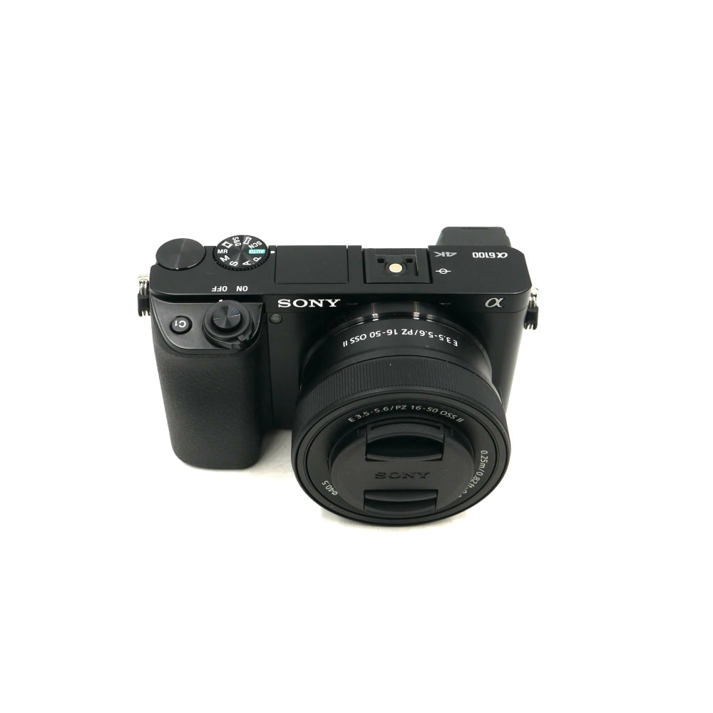 Sony Alpha a6100 Mirrorless Digital Camera with 16-50mm f/3.5-5.6 OSS II Lens  **OPEN BOX**