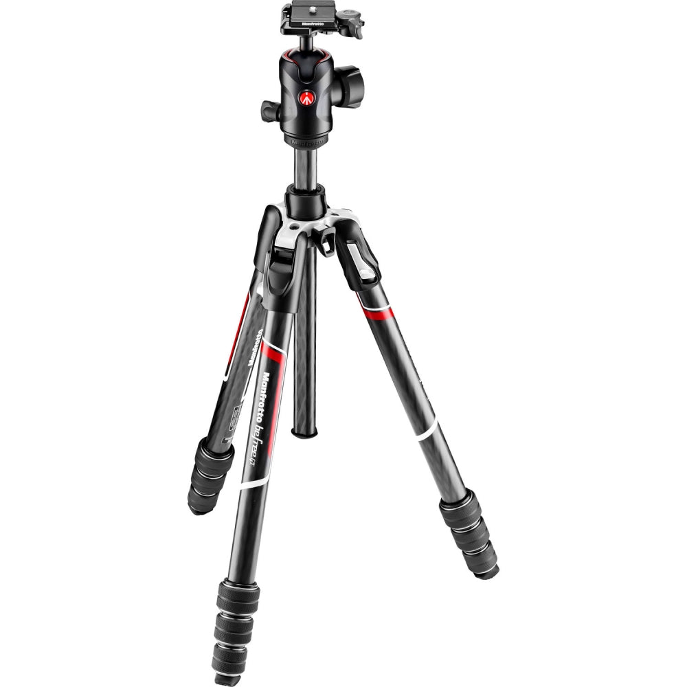 Manfrotto Befree GT Travel Carbon Fiber Tripod with 496 Ball Head | Black