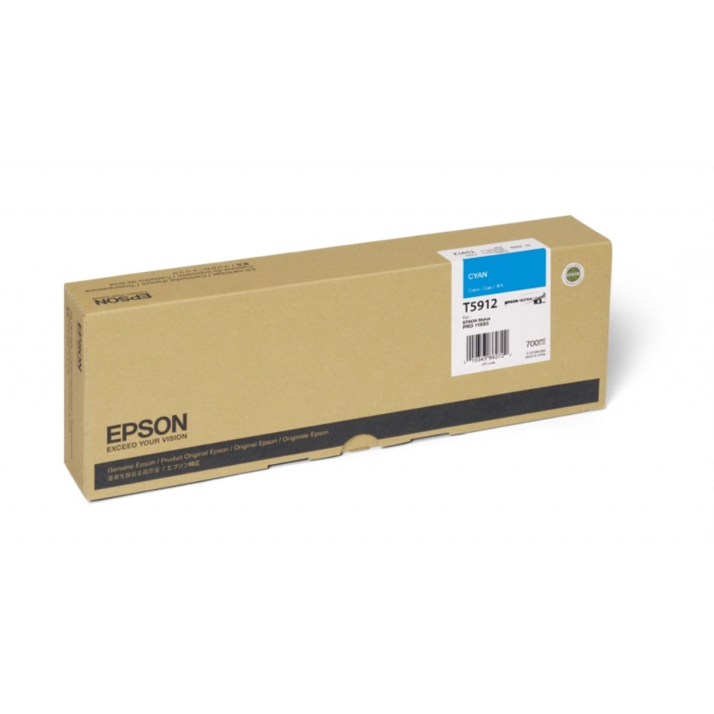 Epson UltraChrome K3 Cyan Ink Cartridge | 700 ml