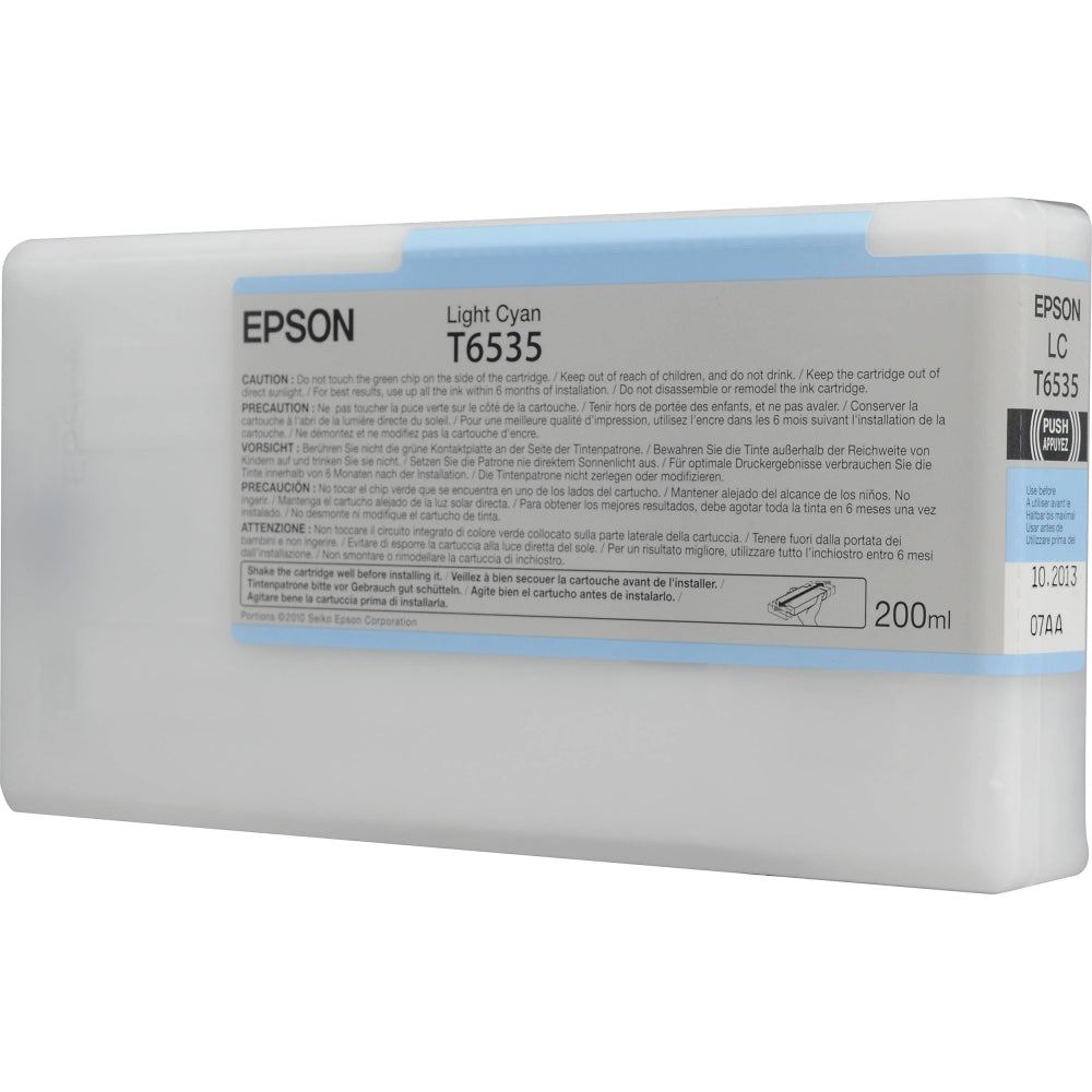 Epson Ultrachrome HDR Light Cyan Ink Cartridge | 200 ml