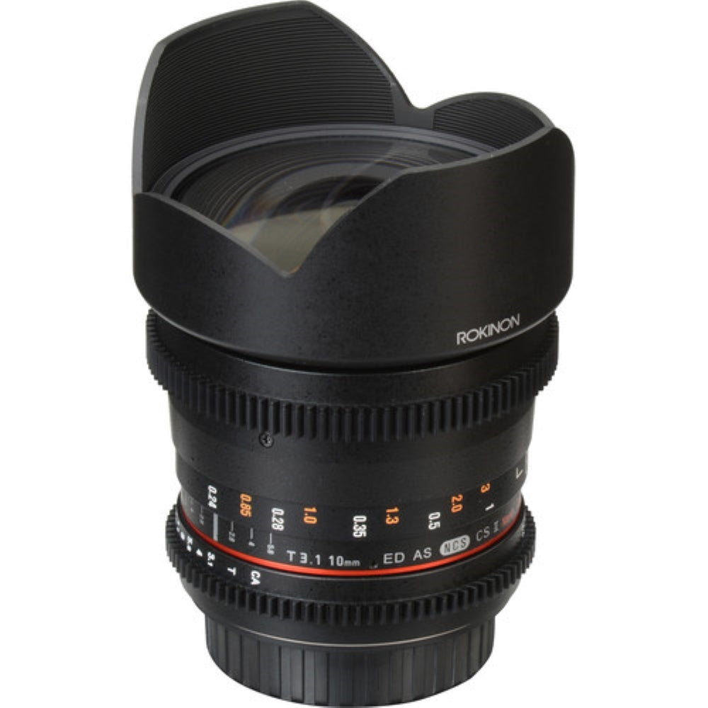 Rokinon 10mm T3.1 Cine DS Lens with Canon EF Mount for APS-C