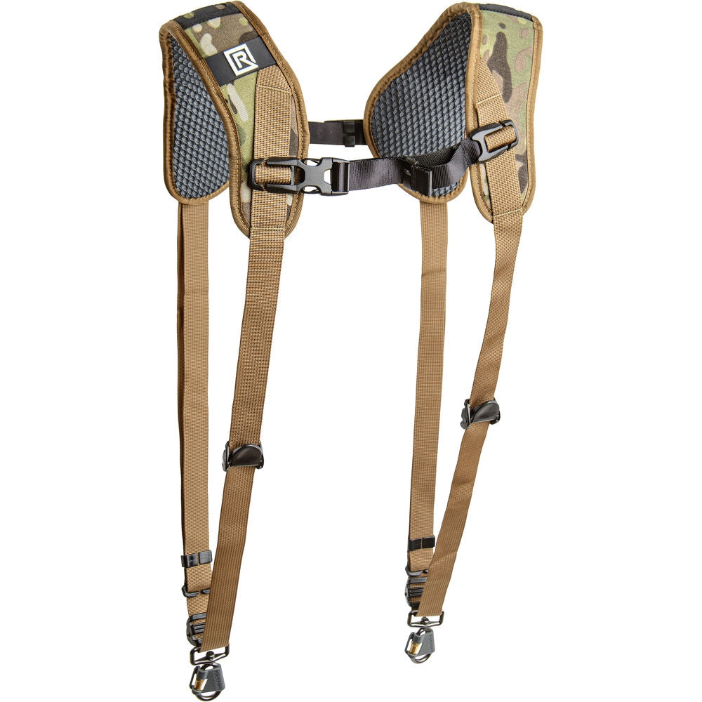 BlackRapid Double Camera Harness | Multi-Terrain Camo