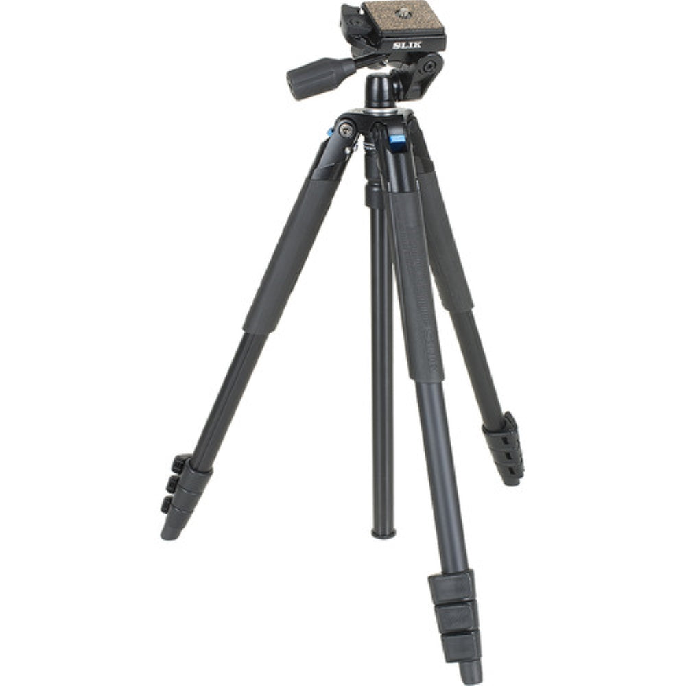 Slik Sprint Pro III Tripod with SH-704E 3-Way Pan Head | Matte Black