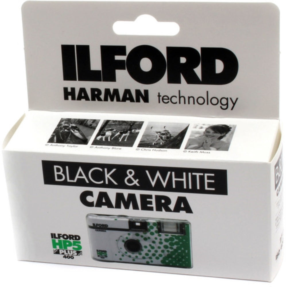 Ilford HP5 Plus B&W Single-Use Film Camera