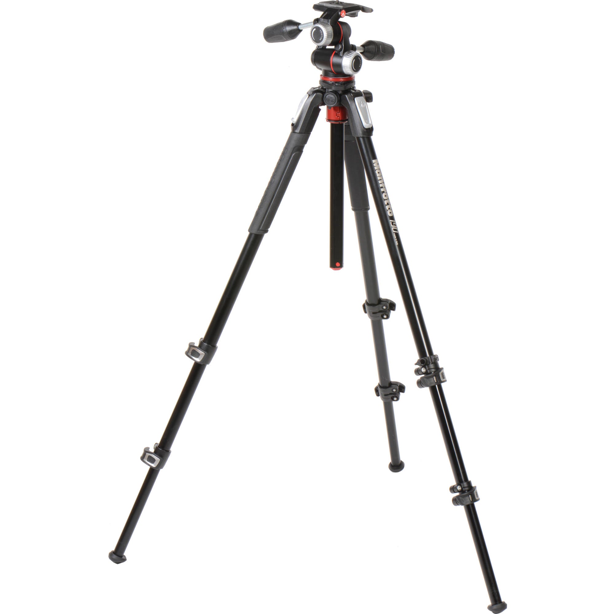 Manfrotto MK190XPRO3-3W 190 Aluminum 3 Section Kit | Black