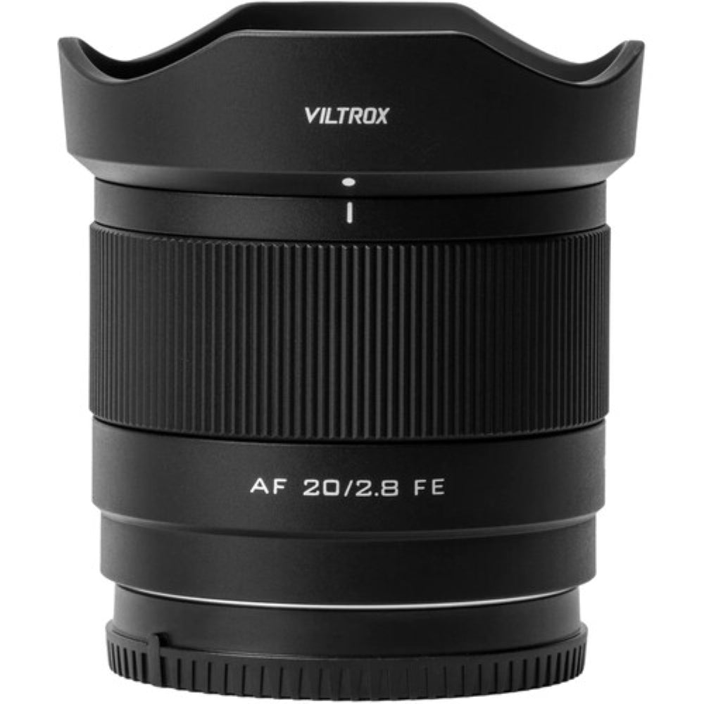 Viltrox AF 20mm f/2.8 Lens Compatible with Sony E Mount Bundle with UV Filter + Lens Cap Keeper + Cleaning Kit + Cleaning Cloth (5 Items)