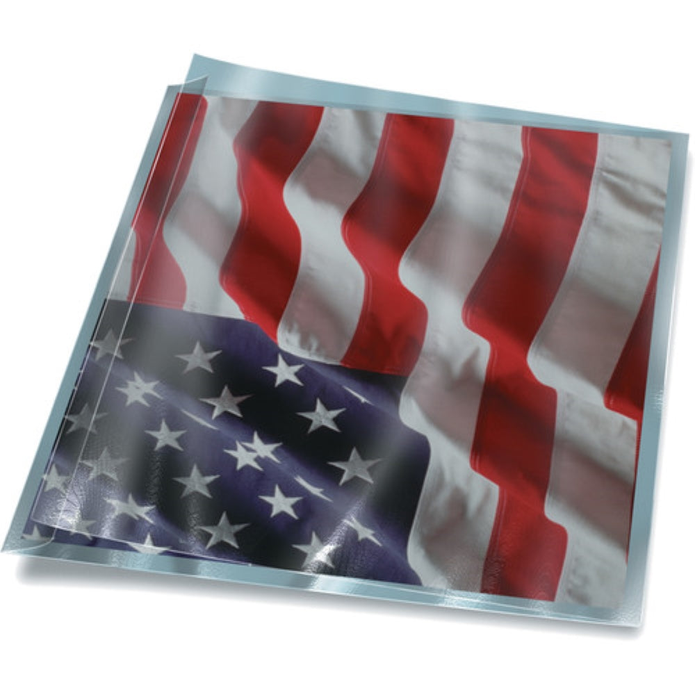 Print File 8.5x11 Polypropylene FoldFlap Sleeves | 50-Pack