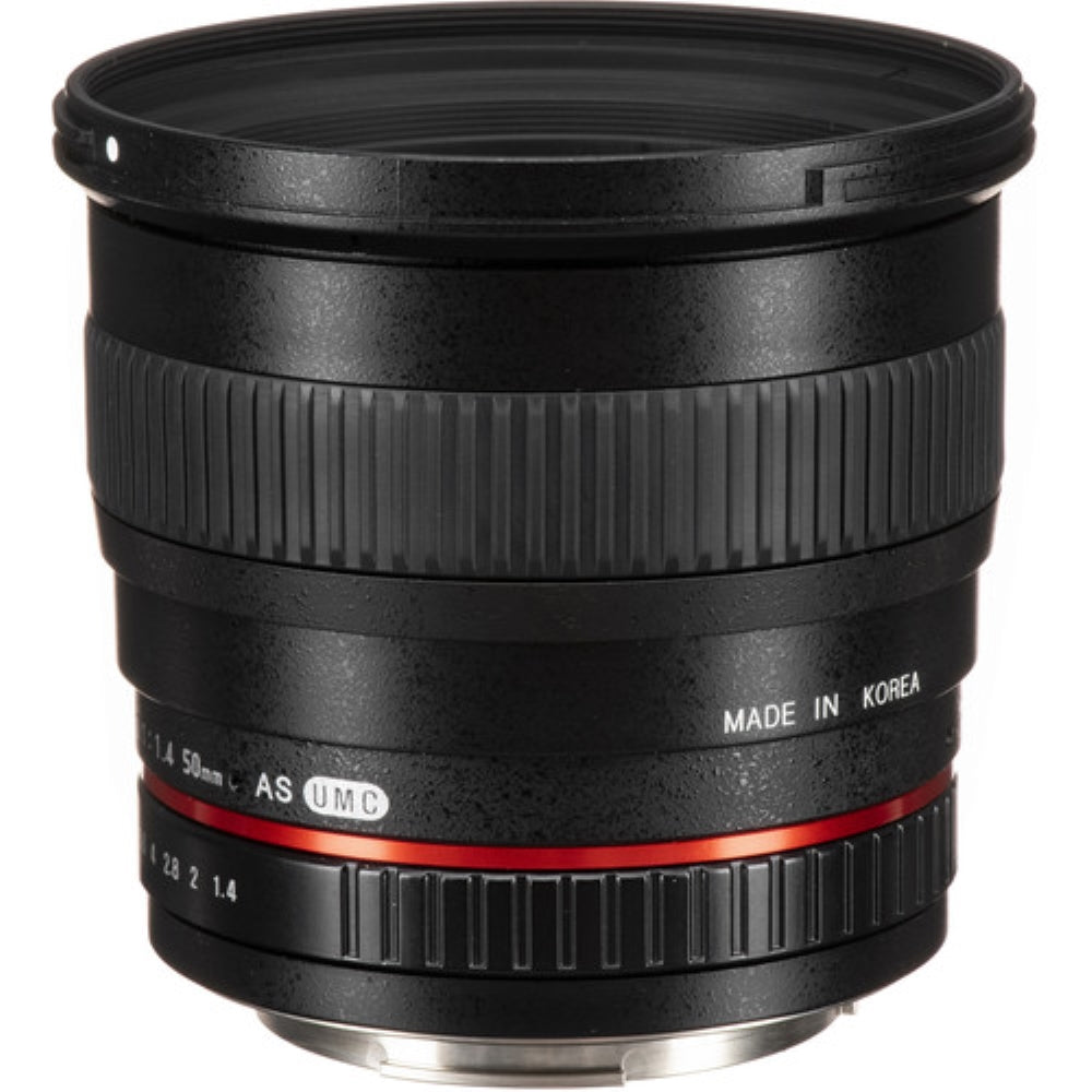 Rokinon 50mm F/1.4 UMC Lens for Canon EF Mount