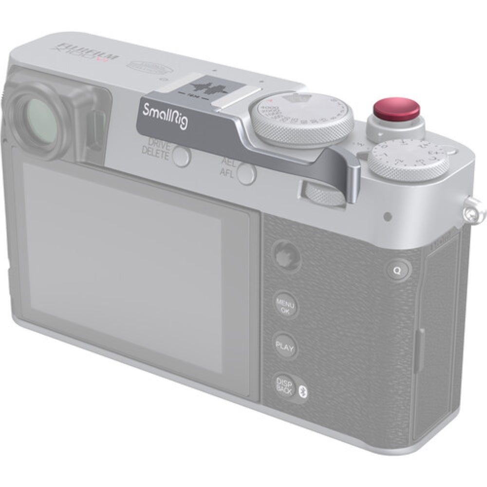 SmallRig Thumb Grip for FUJIFILM X100VI/X100V | Silver