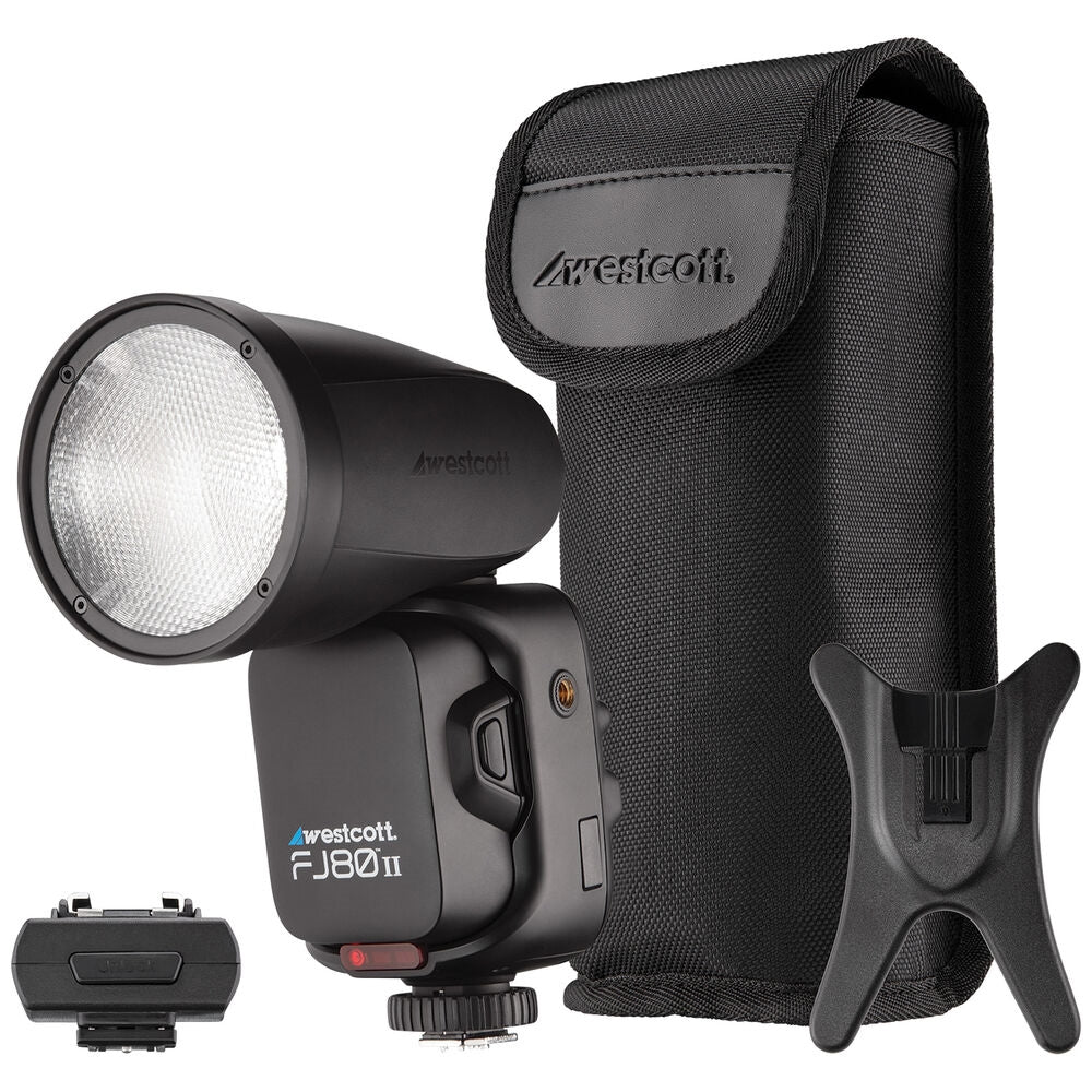 Westcott FJ80 II M Universal Touchscreen 80Ws Speedlight with Adapter for Sony Cameras