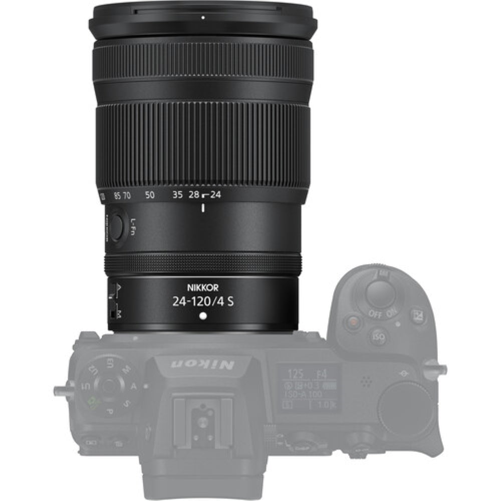 Nikon NIKKOR Z 24-120mm f/4 S Compatible with Z Mount Lens (Full Frame) Bundle with UV Filter + Lens Cap Keeper + Cleaning Kit + Cleaning Cloth (5 Items)