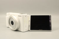 Used Sony ZV-1F 20MP White Used Very Good