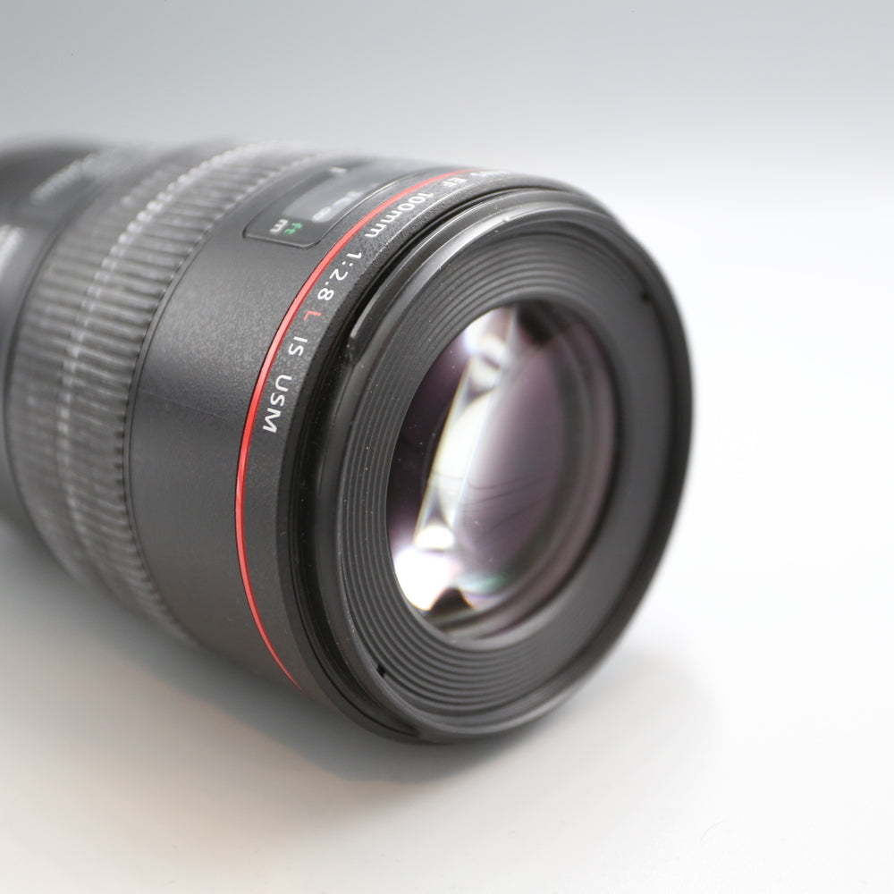 Canon EF 100mm f2.8 L IS Macro USM Lens | Black