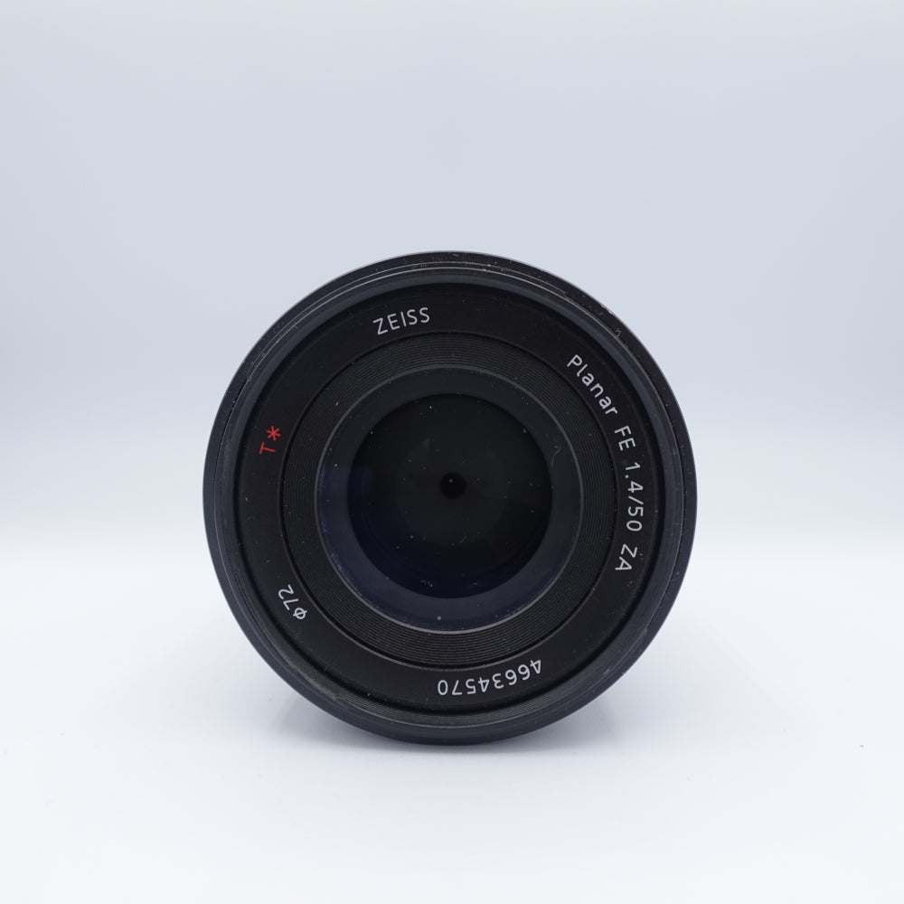 Used Sony Planar T* FE 50mm f/1.4 ZA Lens | Black | U9