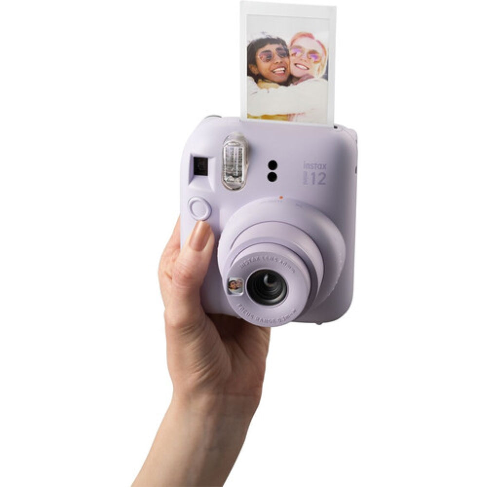 FUJIFILM INSTAX MINI 12 Instant Film Holiday Camera Bundle | Lilac Purple