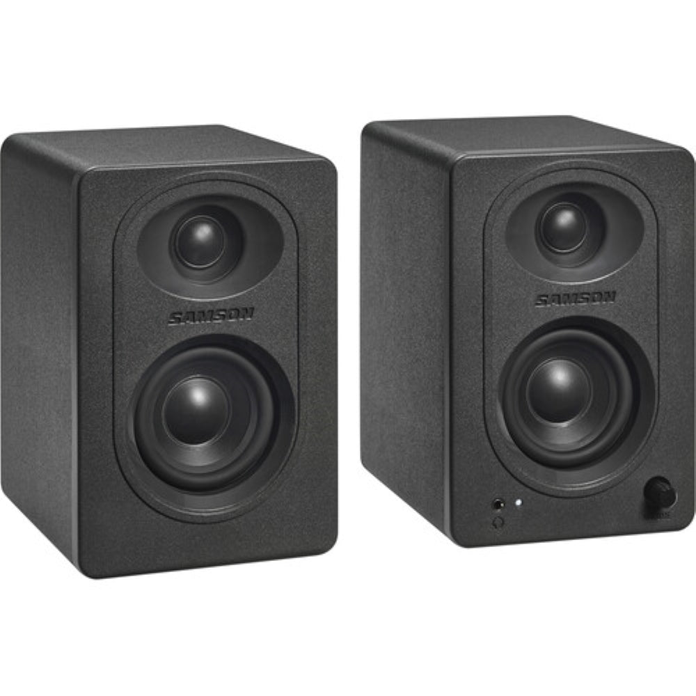 Samson MediaOne MX3BT 40W 2-Way Active 3" Monitors with Bluetooth | Pair