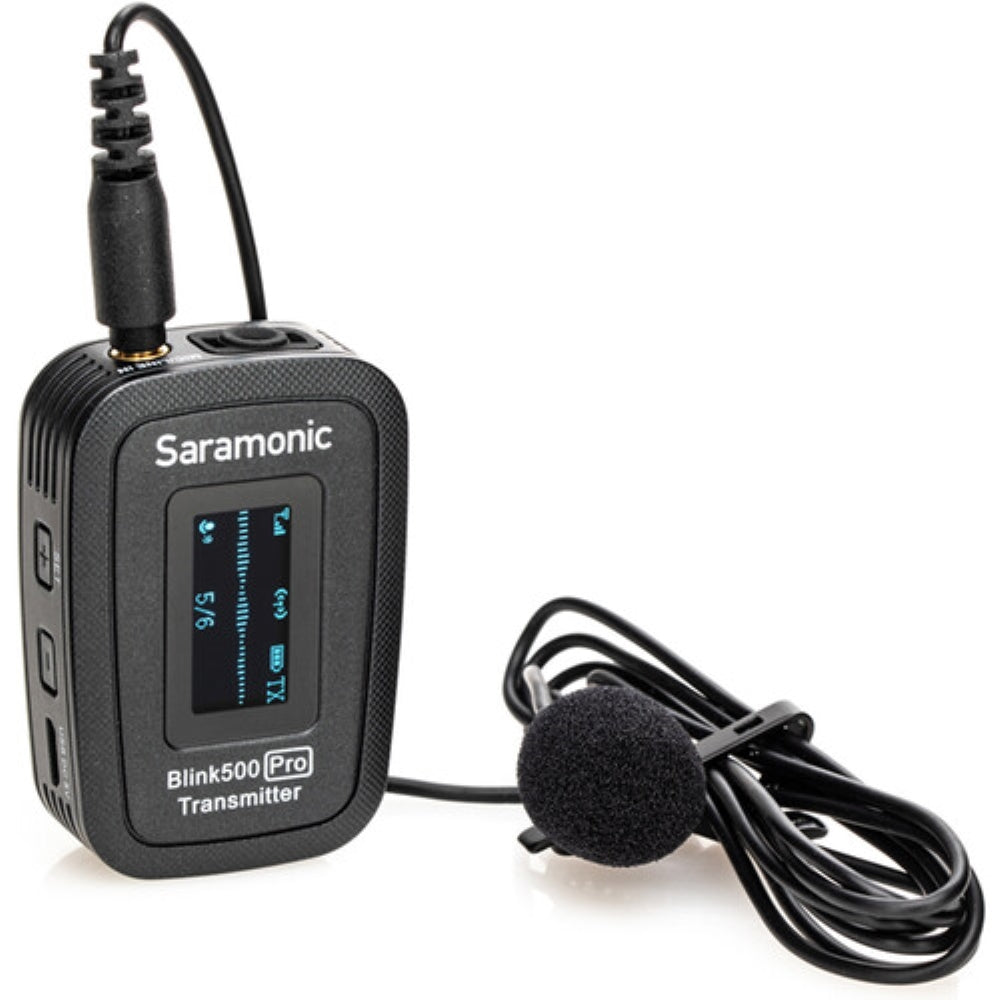 Saramonic Blink 500 Pro B1 Digital Camera-Mount Wireless Omni Lavalier Microphone System | 2.4 GHz, Black