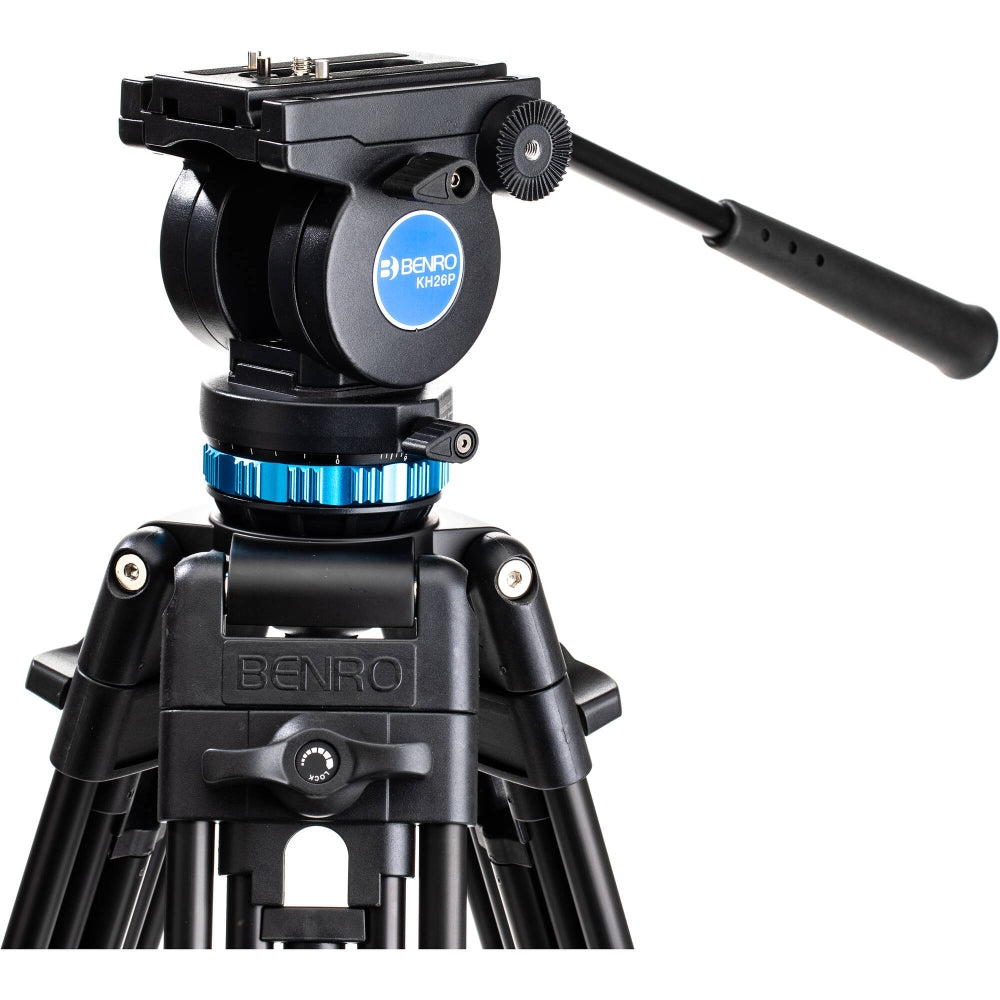 Benro KH26P Video Head & Tripod Kit | 72.6" Max