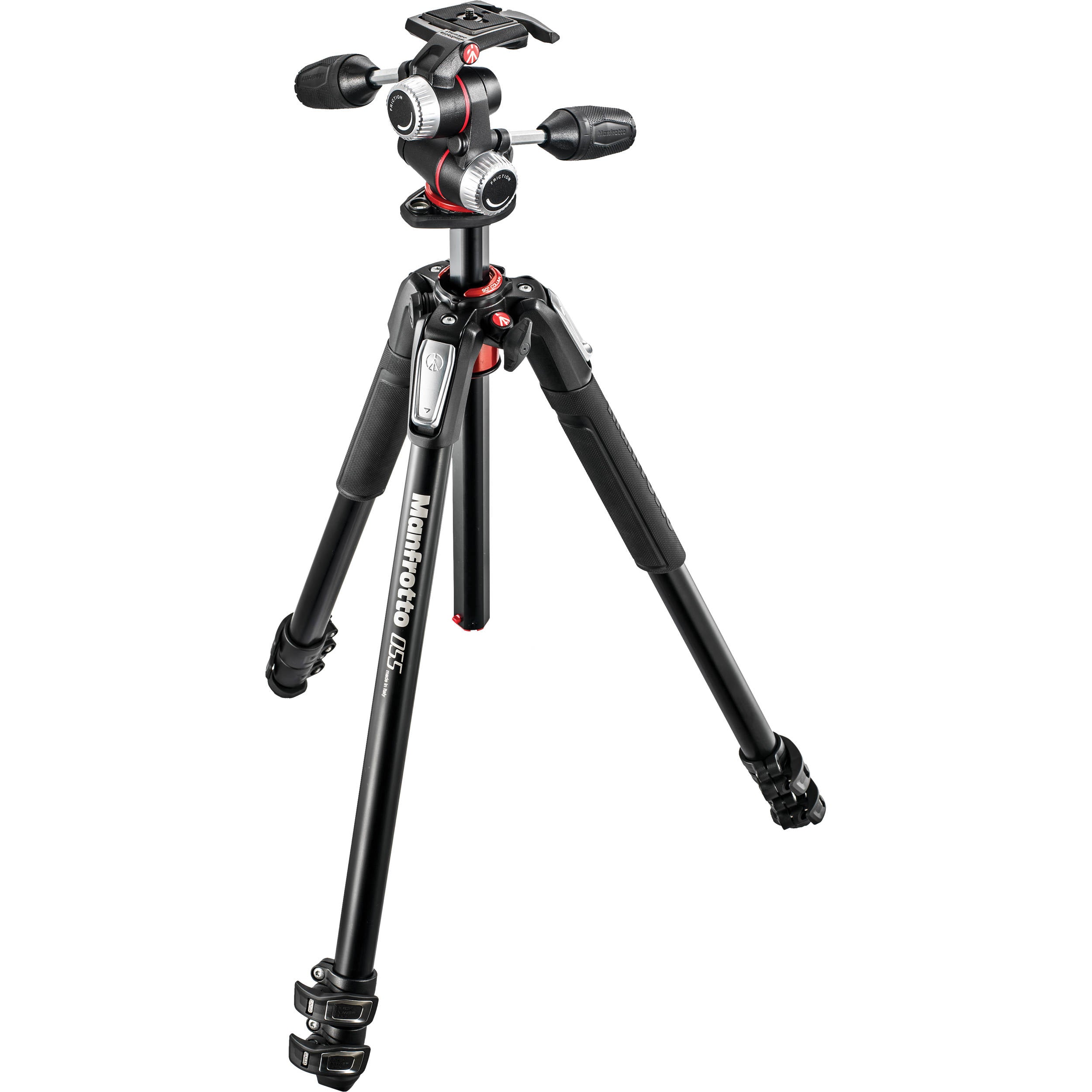 Manfrotto MK055XPRO3-3W Aluminum Tripod with 3-Way Pan/Tilt Head