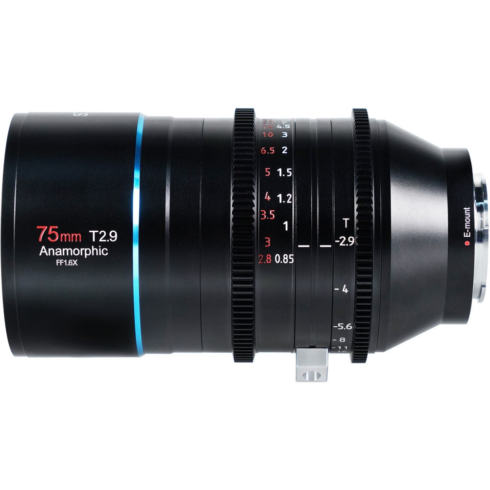 Sirui 75mm T2.9 Full Frame 1.6x Anamorphic Lens | Canon RF