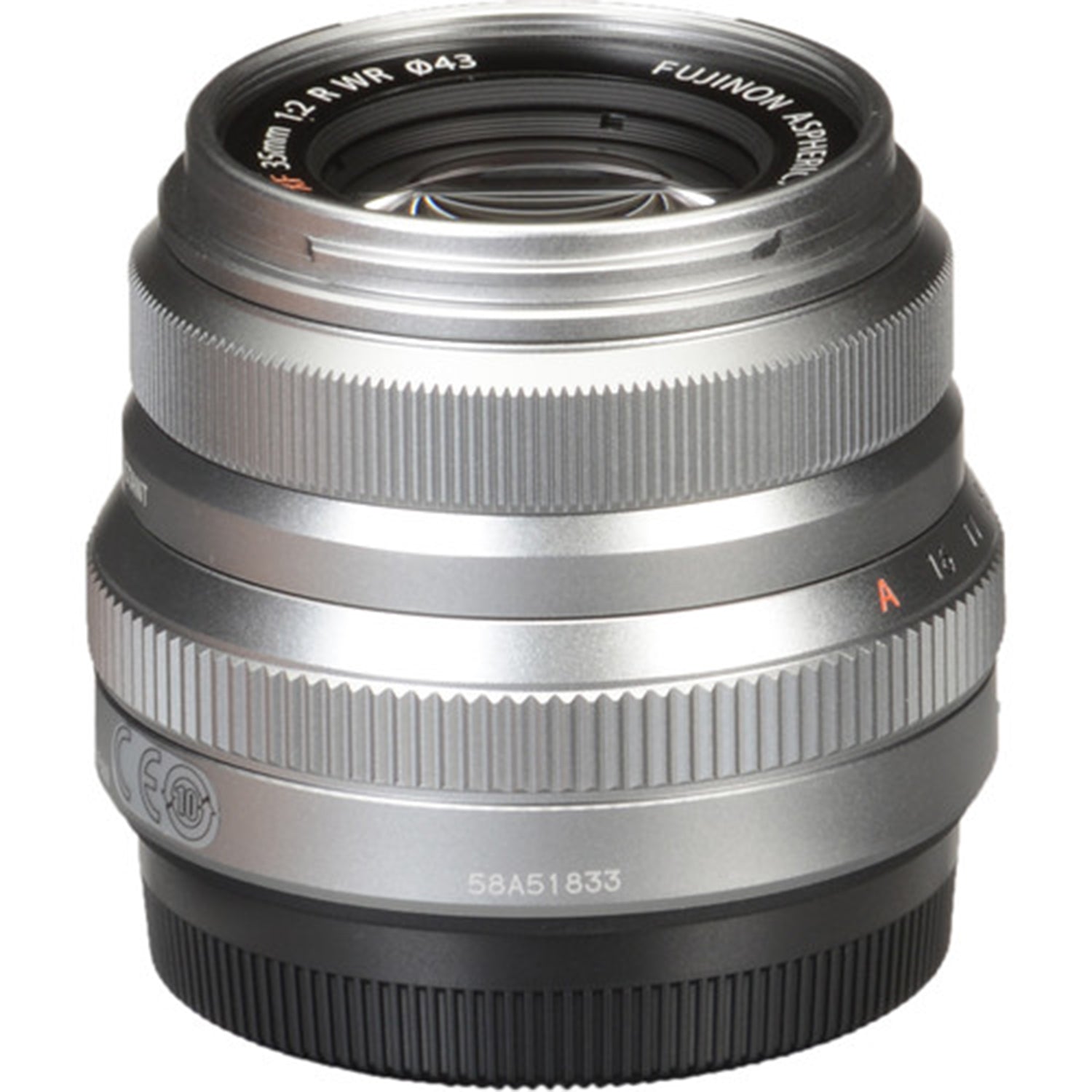 Fujifilm XF 35mm f/2 R WR Lens | Silver