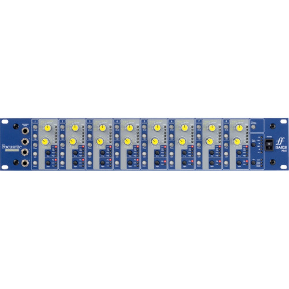 Focusrite ISA 828 MkII 8-Channel Preamp for Mic, Line-Level, and Hi-Z Instruments