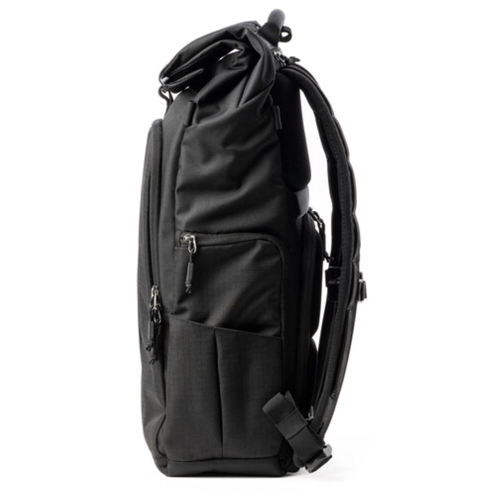 Think Tank Photo FocusPoint Rolltop Camera Backpack | Asphalt Black, 30 L