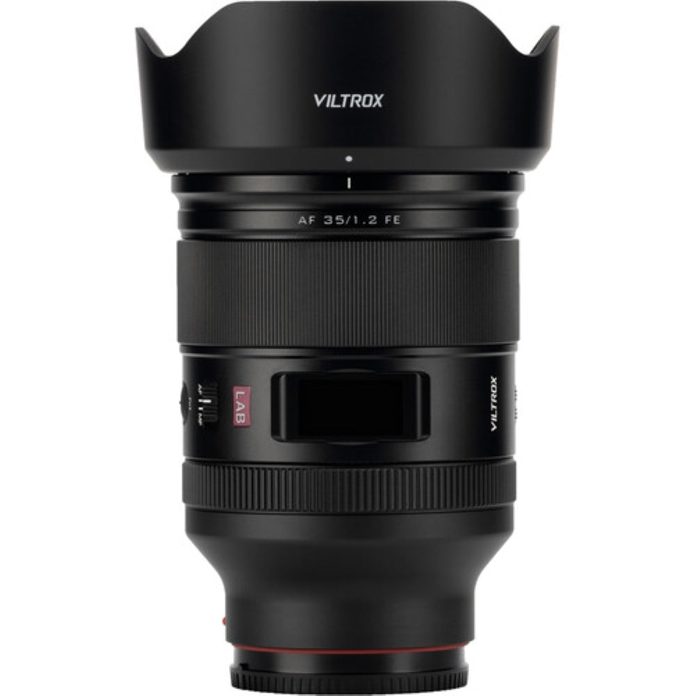 Viltrox AF 35mm f/1.2 LAB FE Lens Compatible with Sony E Mount Bundle with UV Filter + Lens Cap Keeper + Cleaning Kit + Cleaning Cloth (5 Items)