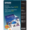 Epson Premium Presentation Paper Matte Double-Sided | 8.5 x 11", 50 Sheets
