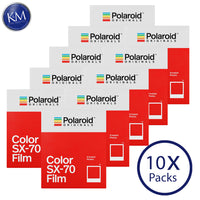 Polaroid Originals Color SX-70 Instant Film (8 Exposures) - 10 Pack