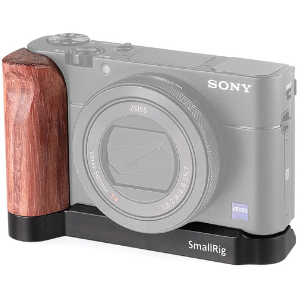 SmallRig L-Shape Wooden Right-Hand Grip for Sony RX100 III, IV, V, VA Cameras