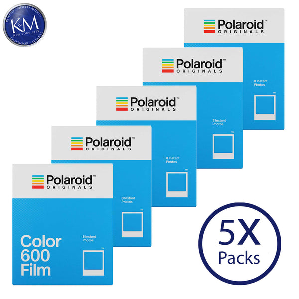 Polaroid Originals Color 600 Instant Fresh Film (40 Exposures) - 5 Pack