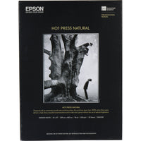 Epson Hot Press Natural Paper | 17 x 22", 25 Sheets