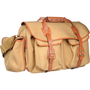 Billingham 550 Shoulder Bag | Khaki with Tan Leather Trim
