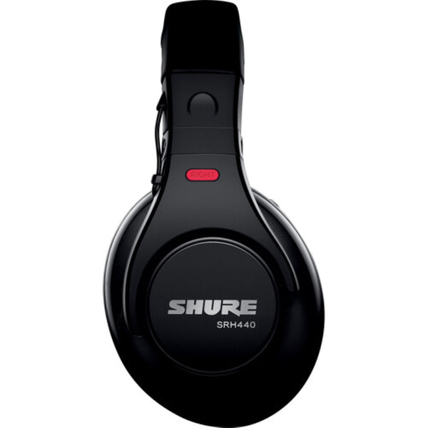 Shure SRH440 Closed-Back Over-Ear Studio Headphones - New Packaging