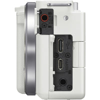 Sony ZV-E10 Mirrorless Camera | Body Only, White