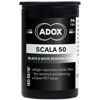 Adox Scala 50 Black and White Reversal Film | 35mm Roll Film, 36 Exposures