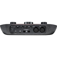 Focusrite Vocaster Two + All-Purpose Headphones + (2) 20-Feet XLR Microphone Cable Bundle