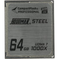 Hoodman 64GB CompactFlash Memory Card Professional STEEL 1000x UDMA