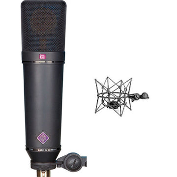Neumann U 87 Ai Condenser Microphone | Studio Set, Black