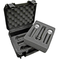 SKB 3I-0907-MC6 Injection-Molded Waterproof Case for Six Microphones | Black