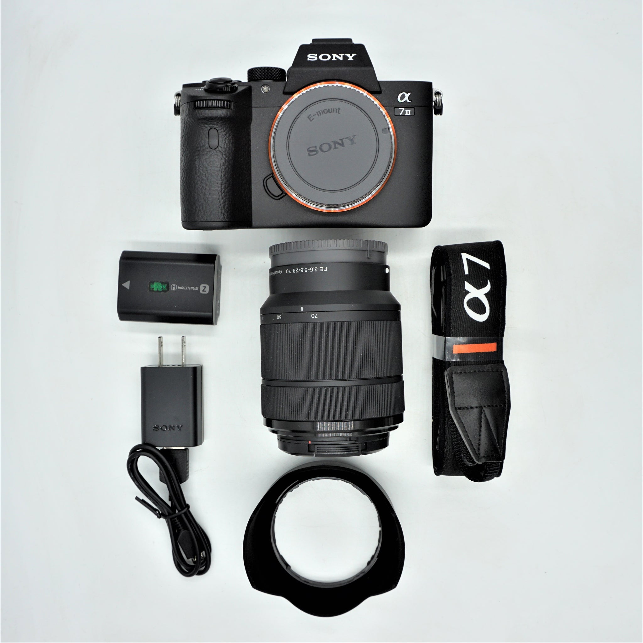 Sony Alpha A7 III 24.2MP Digital Camera - Black (Kit with FE 28-70