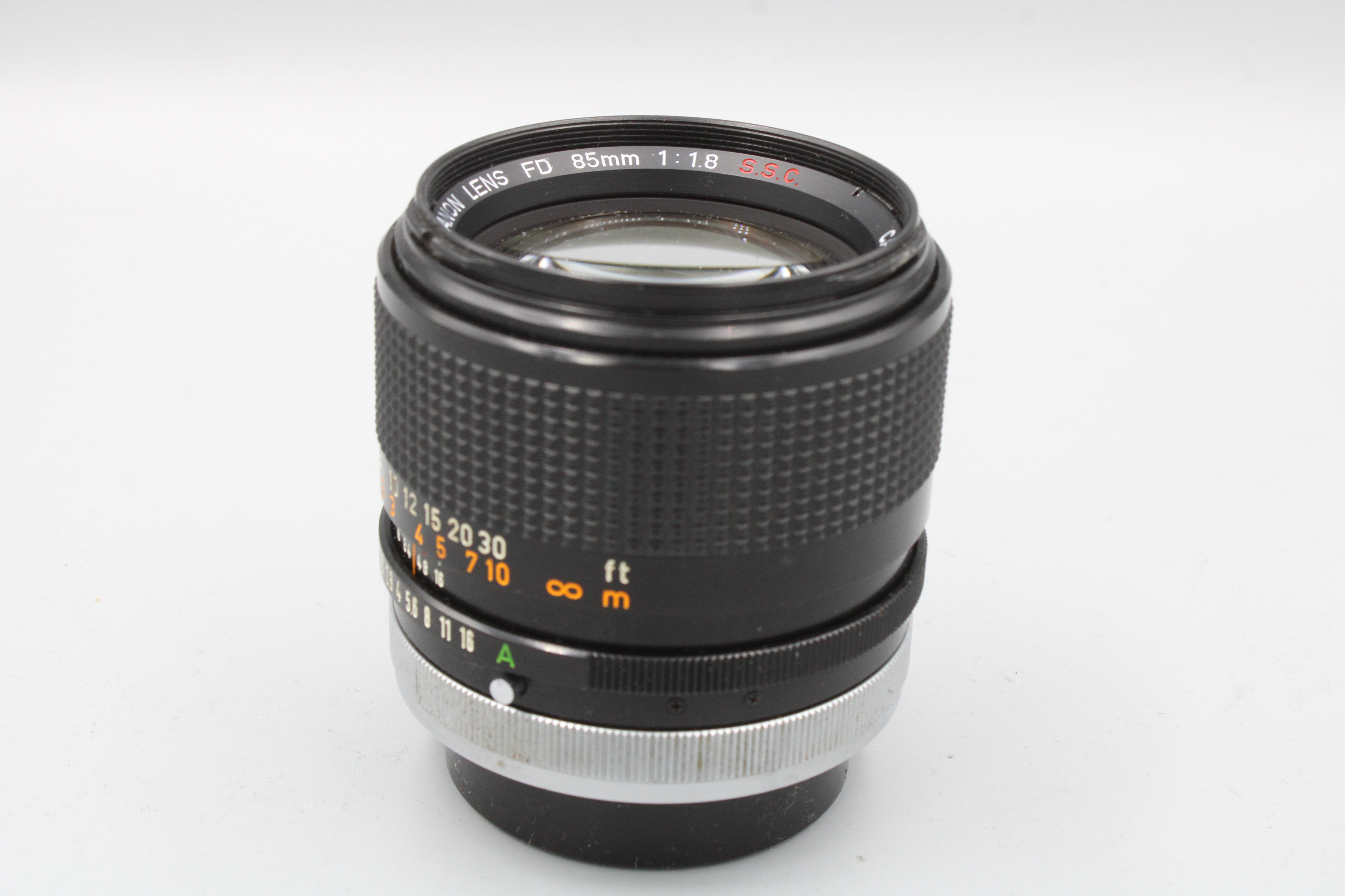 Used Canon FD 85mm f1.8 Used Very Good