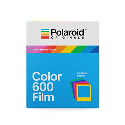 Polaroid Originals Color 600 Instant Fresh Film (Color Frames Edition, 40 Exposures) - 5 Pack