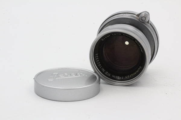 Used Leica 5cm f2 LTM Collapsible Summitar Used Very Good