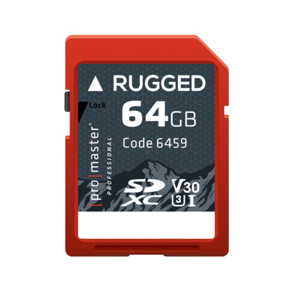 Promaster SDXC 64GB Rugged Memory Card