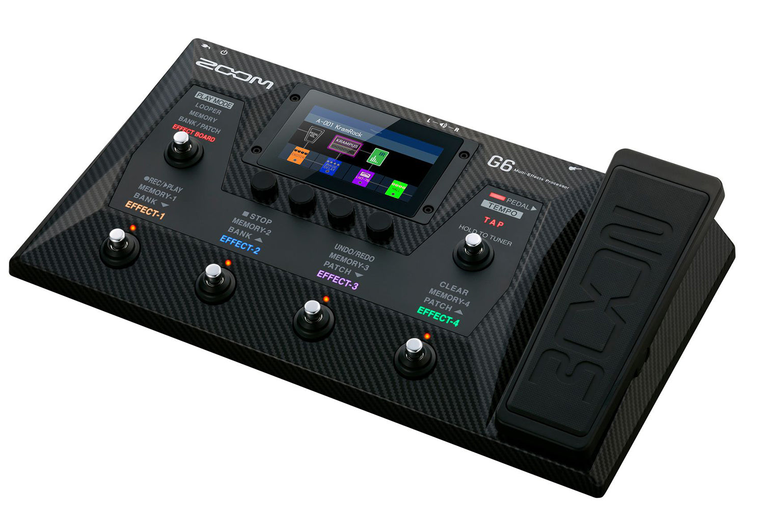 Zoom G6 Multi-Effects Processor for Guitarists